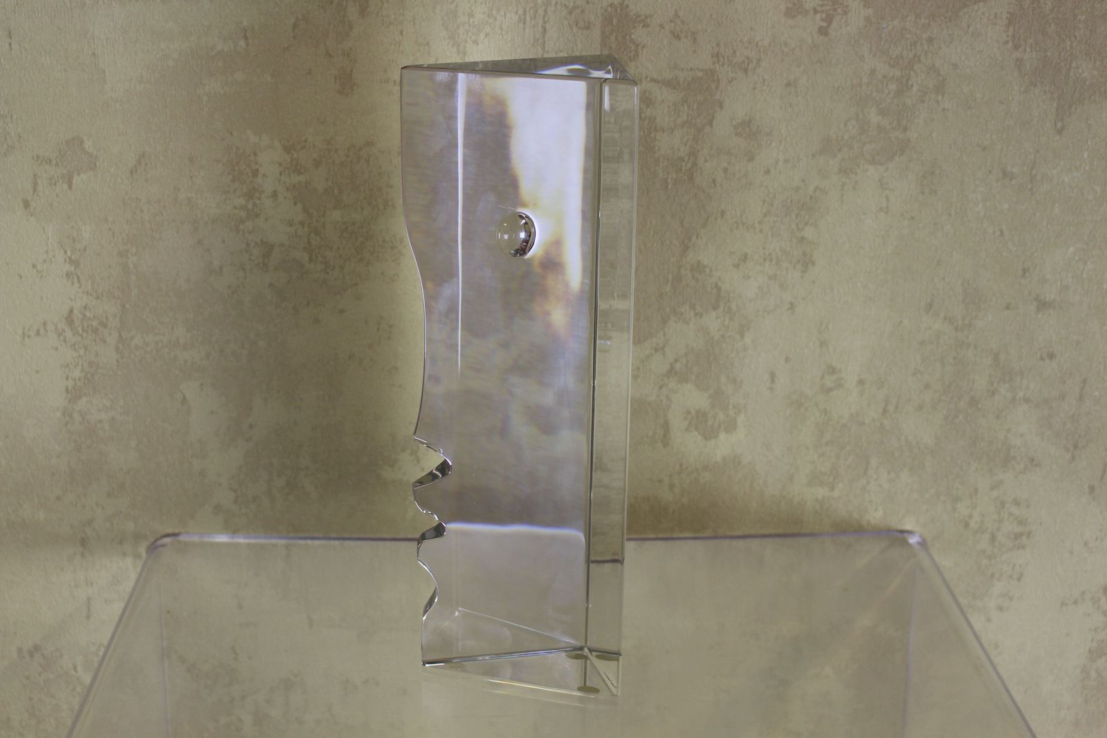 Baccarat Glass Encounter By Robert Rigot 26cms photo Home Decor