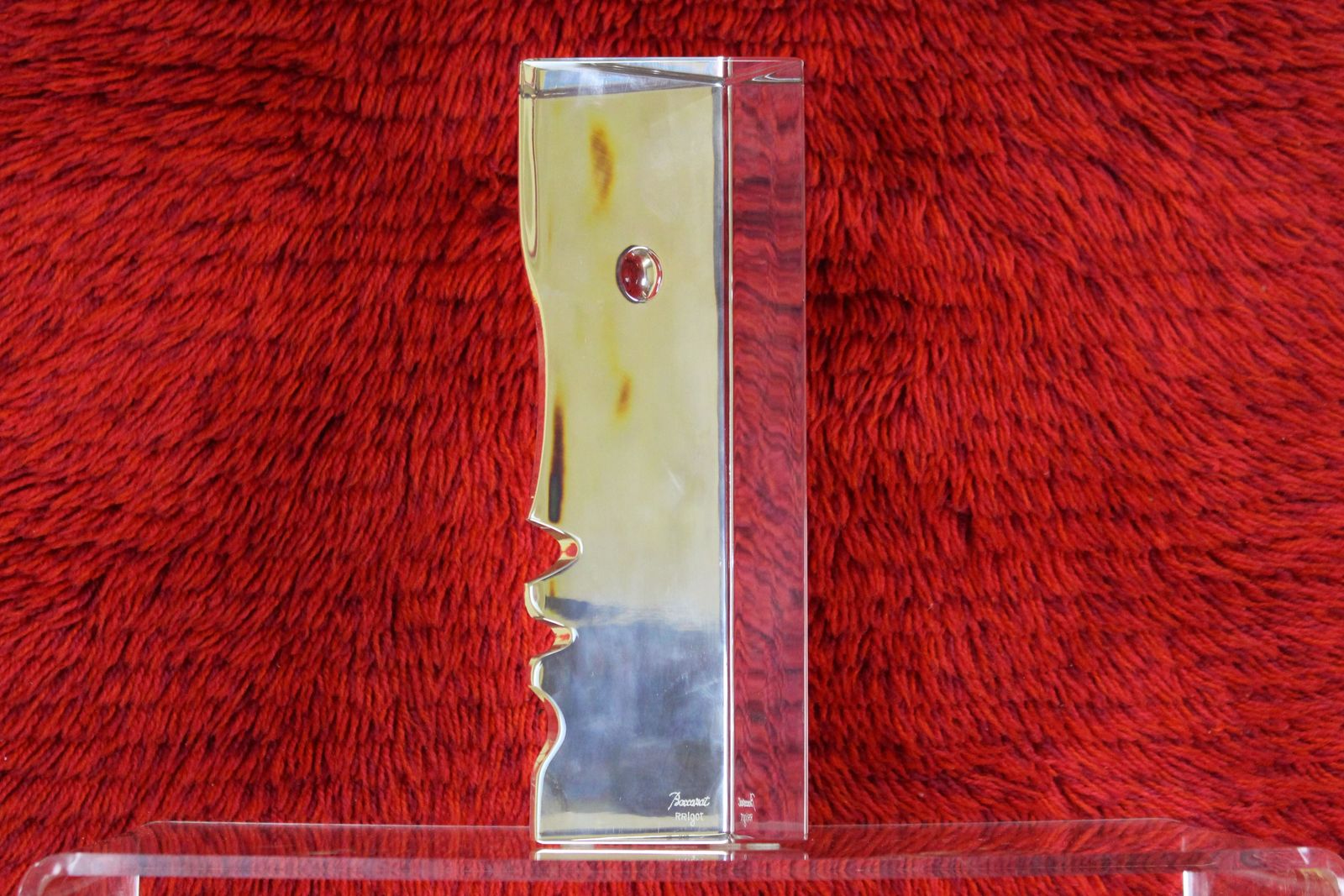 Baccarat Glass Encounter By Robert Rigot 26cms