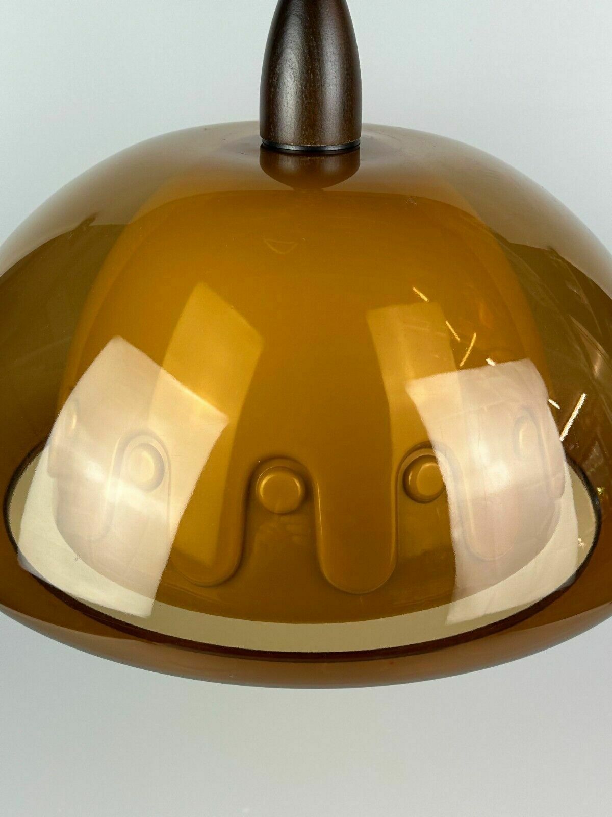 60s 70s Ceiling Lamp Hanging Lamp Acrylic Plastic Metal Space Age Design photo vinterior