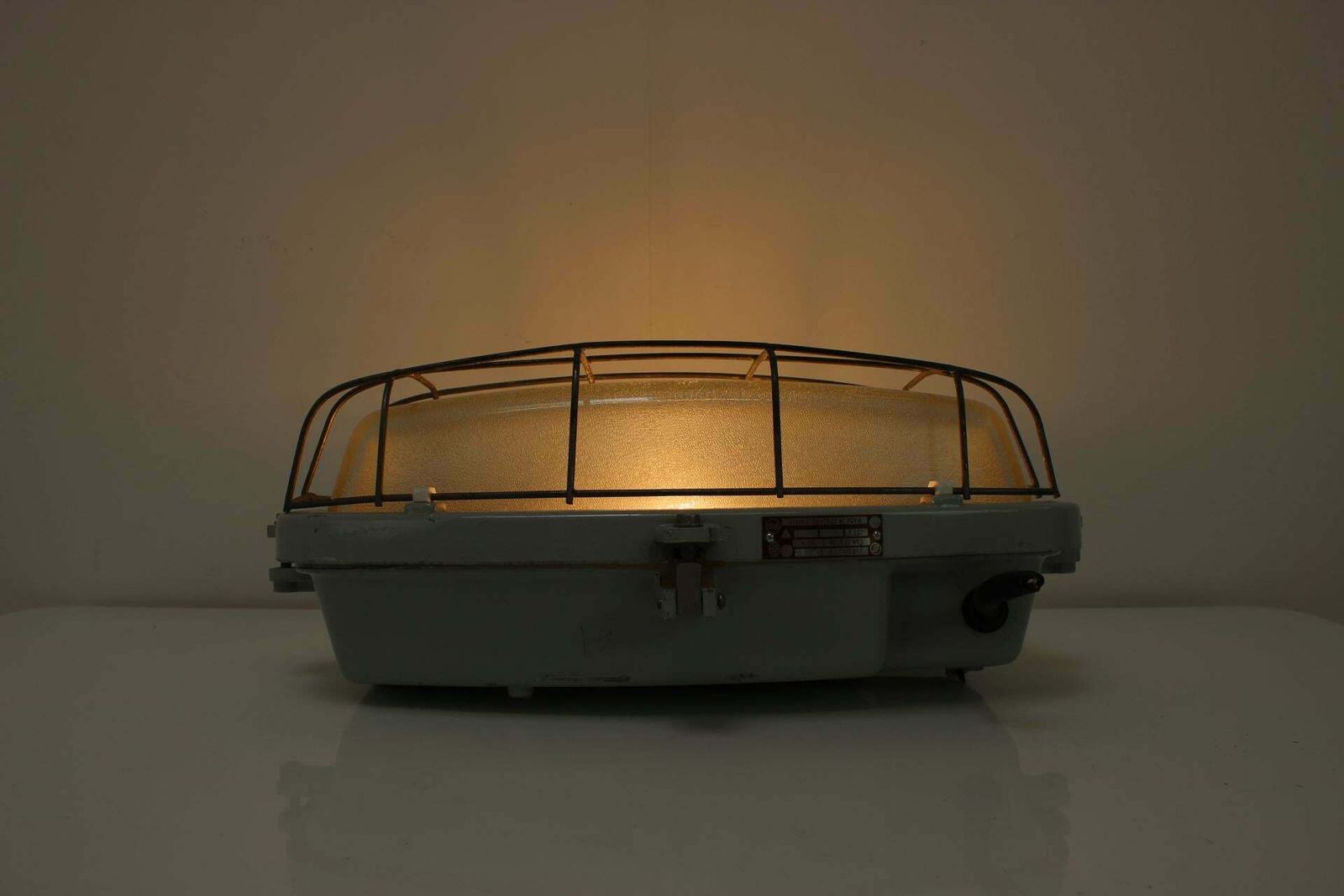 Lighting Vintage Industrial Ceiling Lamp Typ 511 32 01, Czechoslovakia, 1990's photo