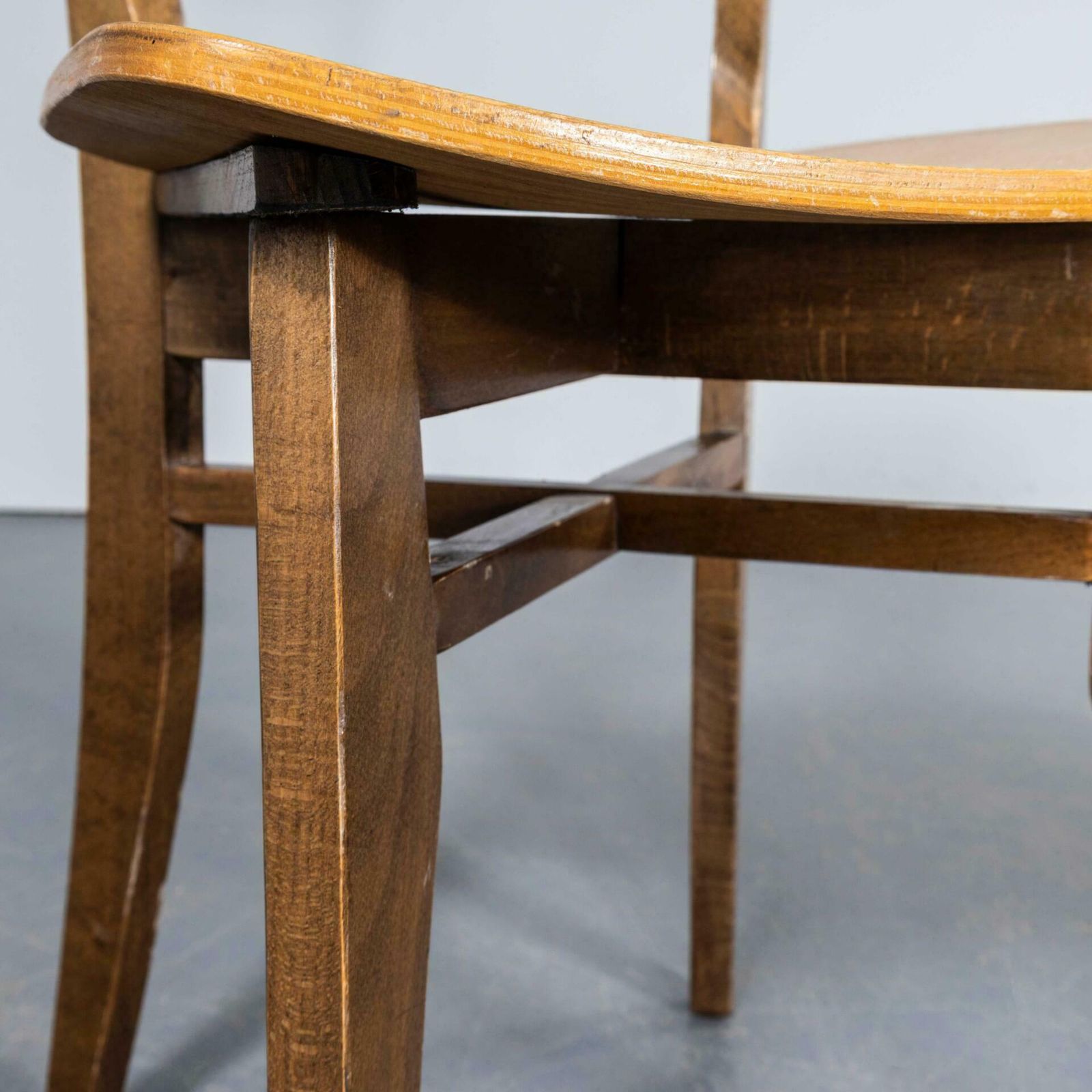 1950’s Original French Two Tone Chapel Dining Chairs – Large Quantity Available photo buy