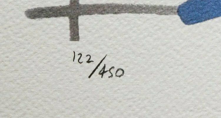 Tom Wesselmann, Study For Bedroom Painting, Serigraph, 1980s, Ink & Paper photo Art