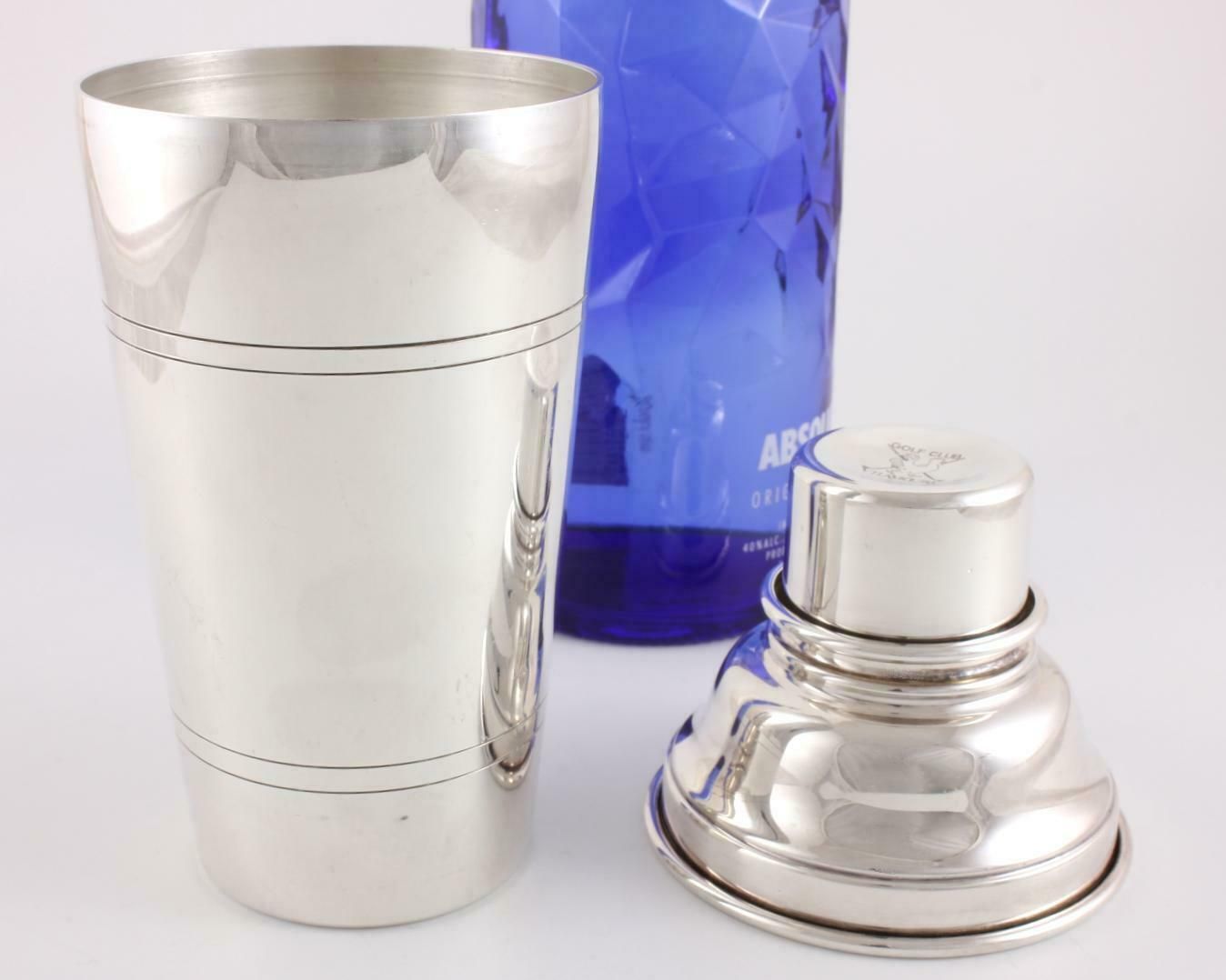 Silver Plated Cocktail Shaker. Vilamoura Golf Club Algarve Portugal. photo furniture