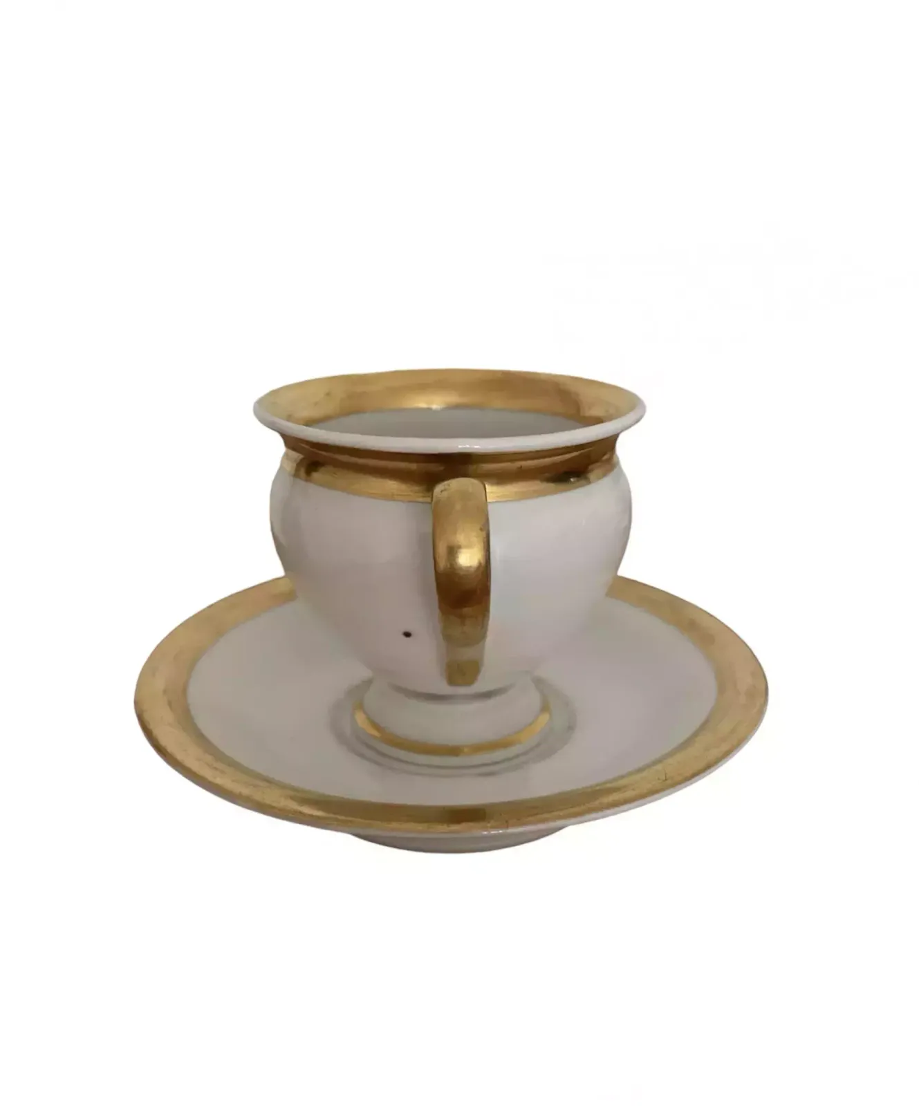 photo furniture Royal Copenhagen Empire Style Cup And Saucer   19th Century Porcelain, Denmark