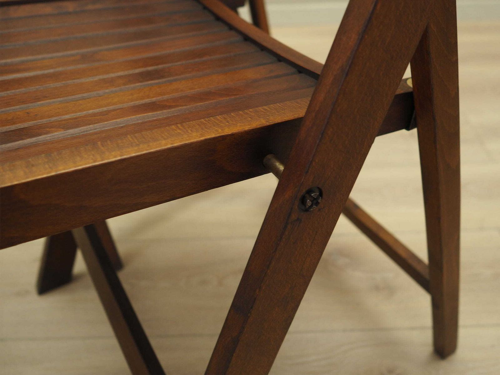Furniture Set Of Three Pine Chairs, 1990s, Scandinavian Design, Manufacture: Denmark photo