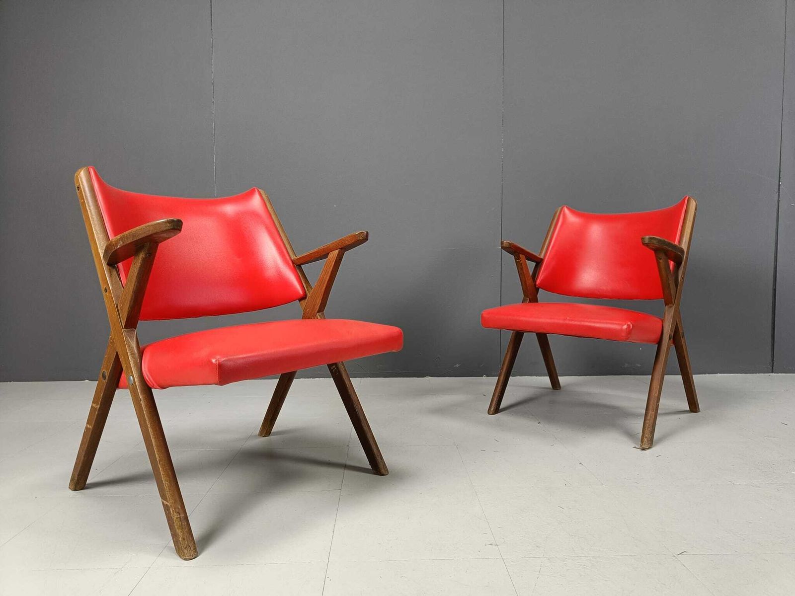 Mid Century Armchairs By Dal Vera, 1960s   Set Of 2 photo vintage