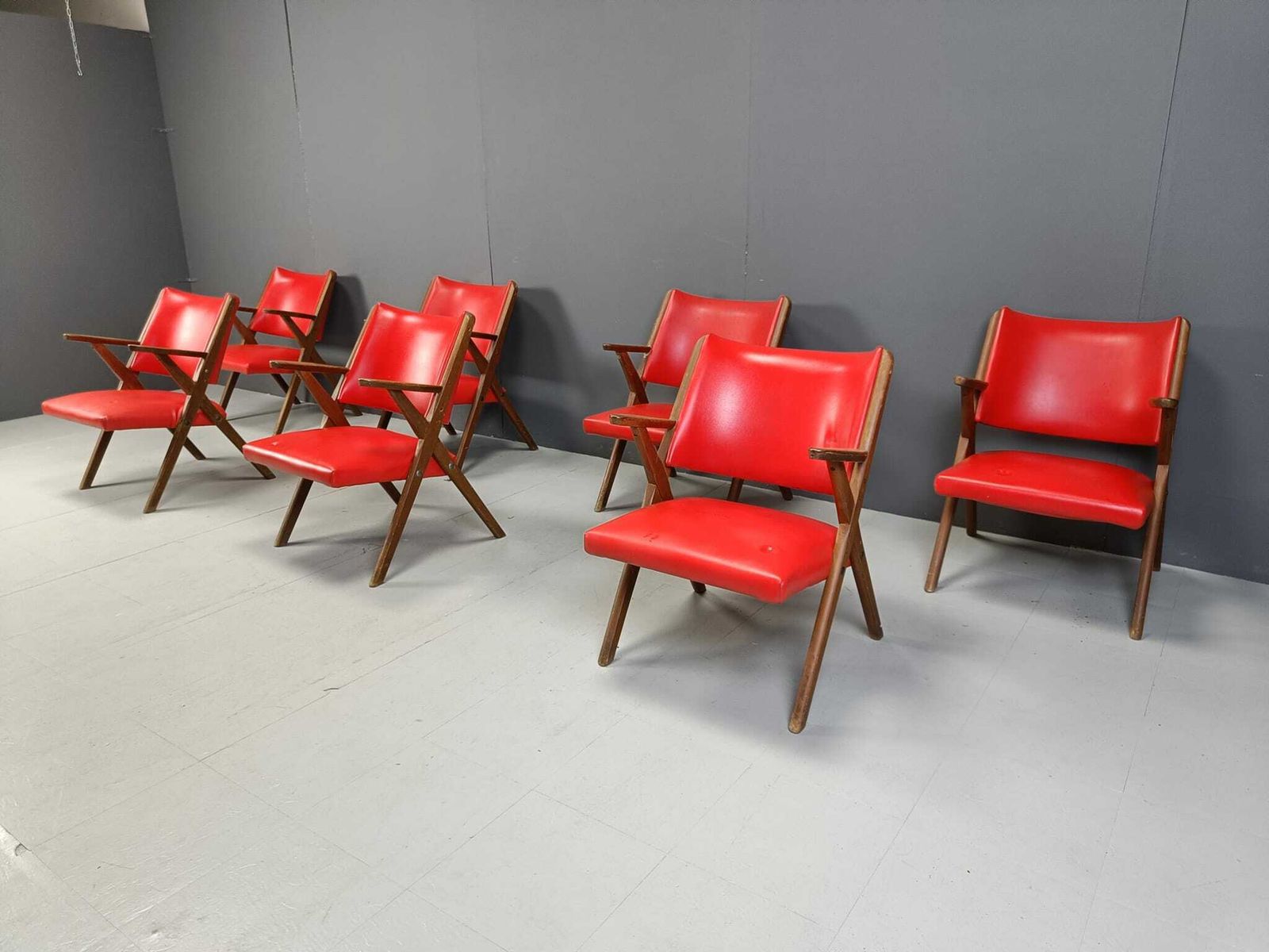 photo for sale Mid Century Armchairs By Dal Vera, 1960s   Set Of 2