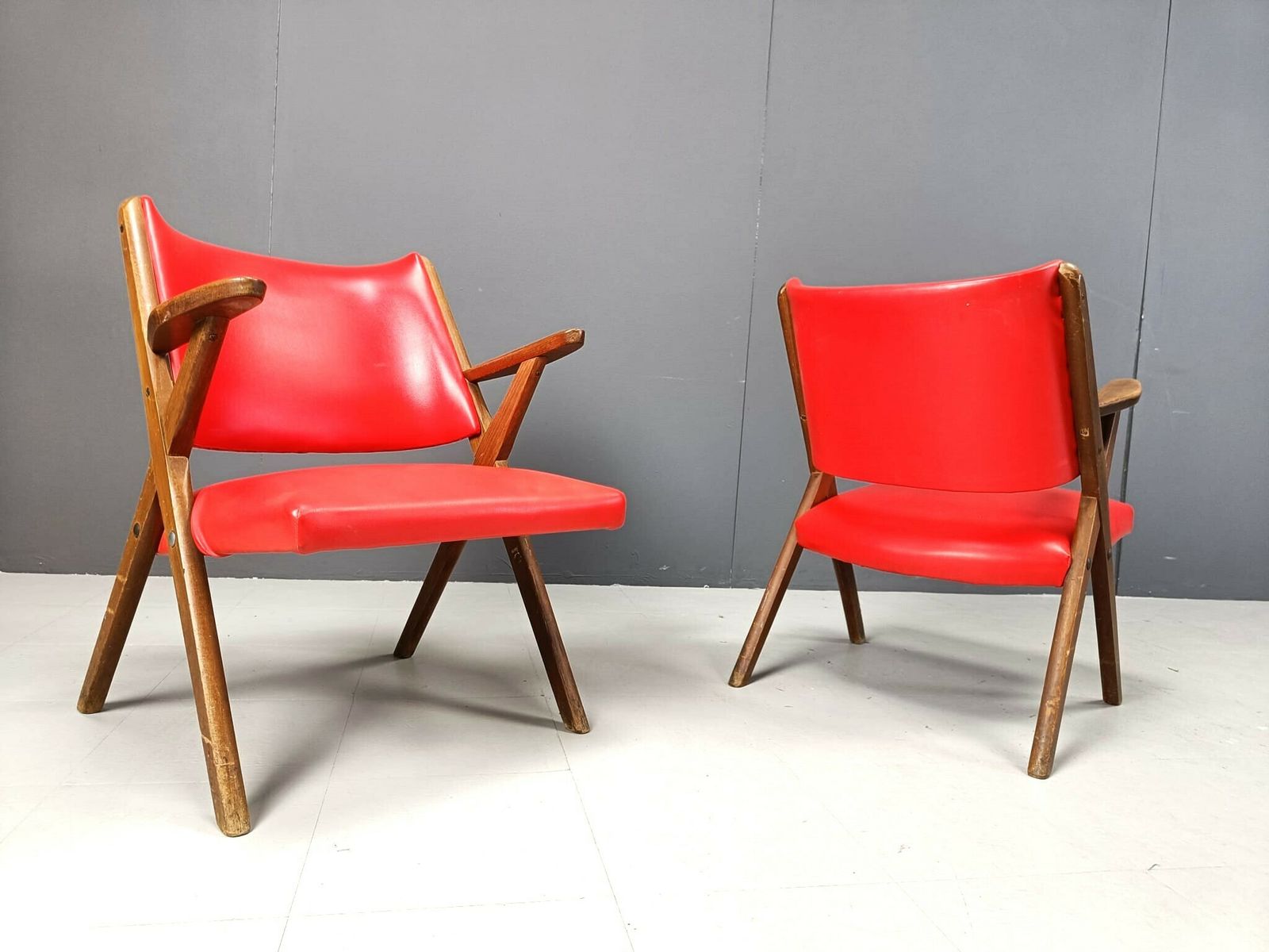 Mid Century Armchairs By Dal Vera, 1960s   Set Of 2