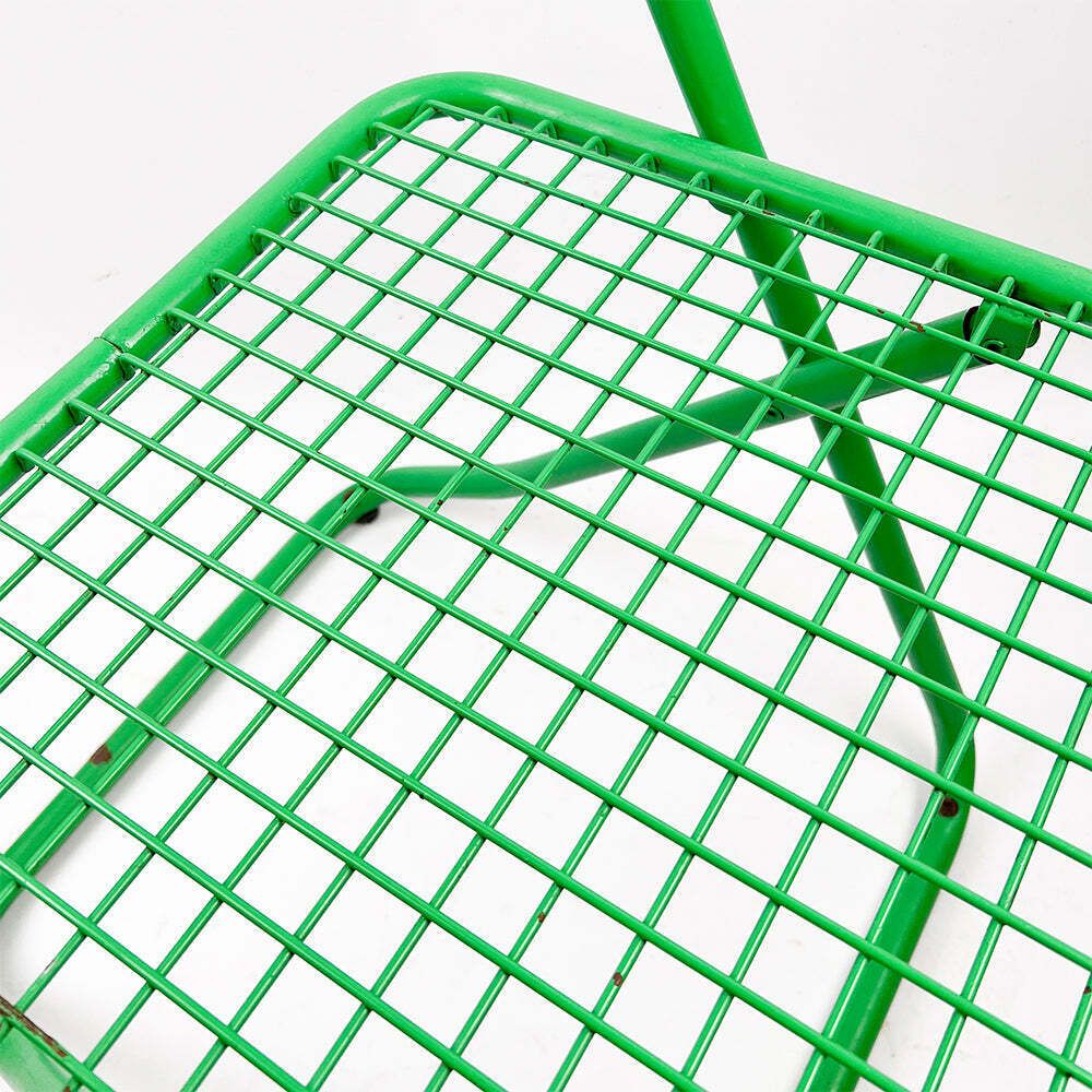 Metal Pegable Chair Model 085 Made By Federico Giner, 1970s. photo 52.0