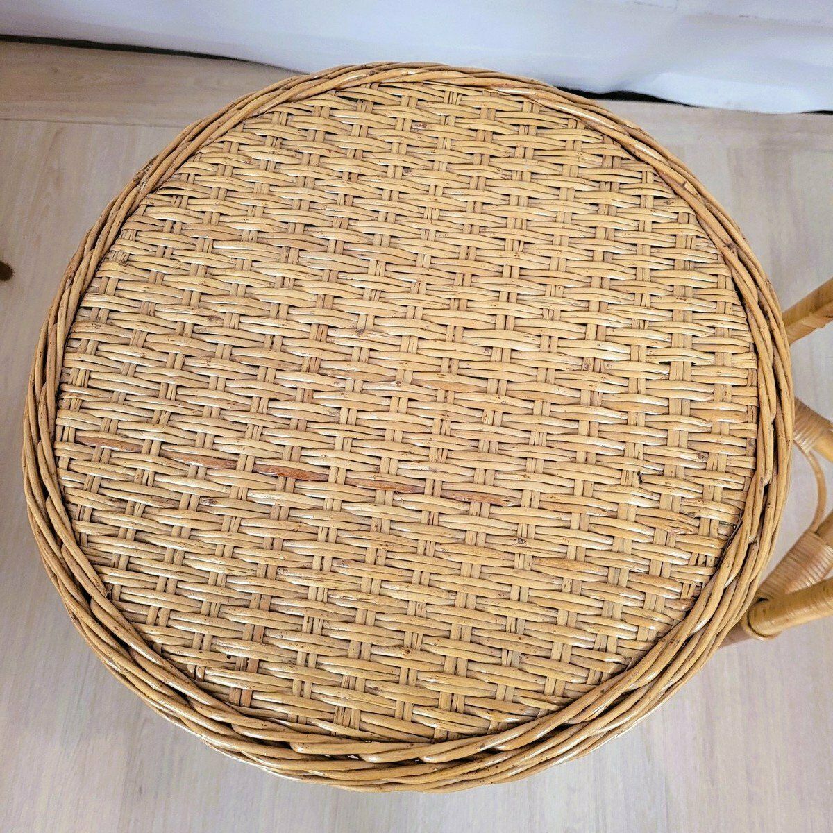 photo for sale Mid 20th Century 9 Piece Rattan Living Room Set