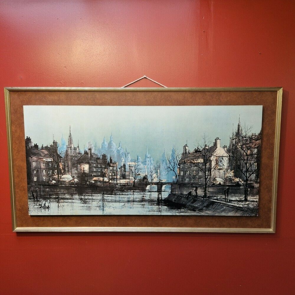 Folland Vintage 'Spires Of Paris' Framed Print