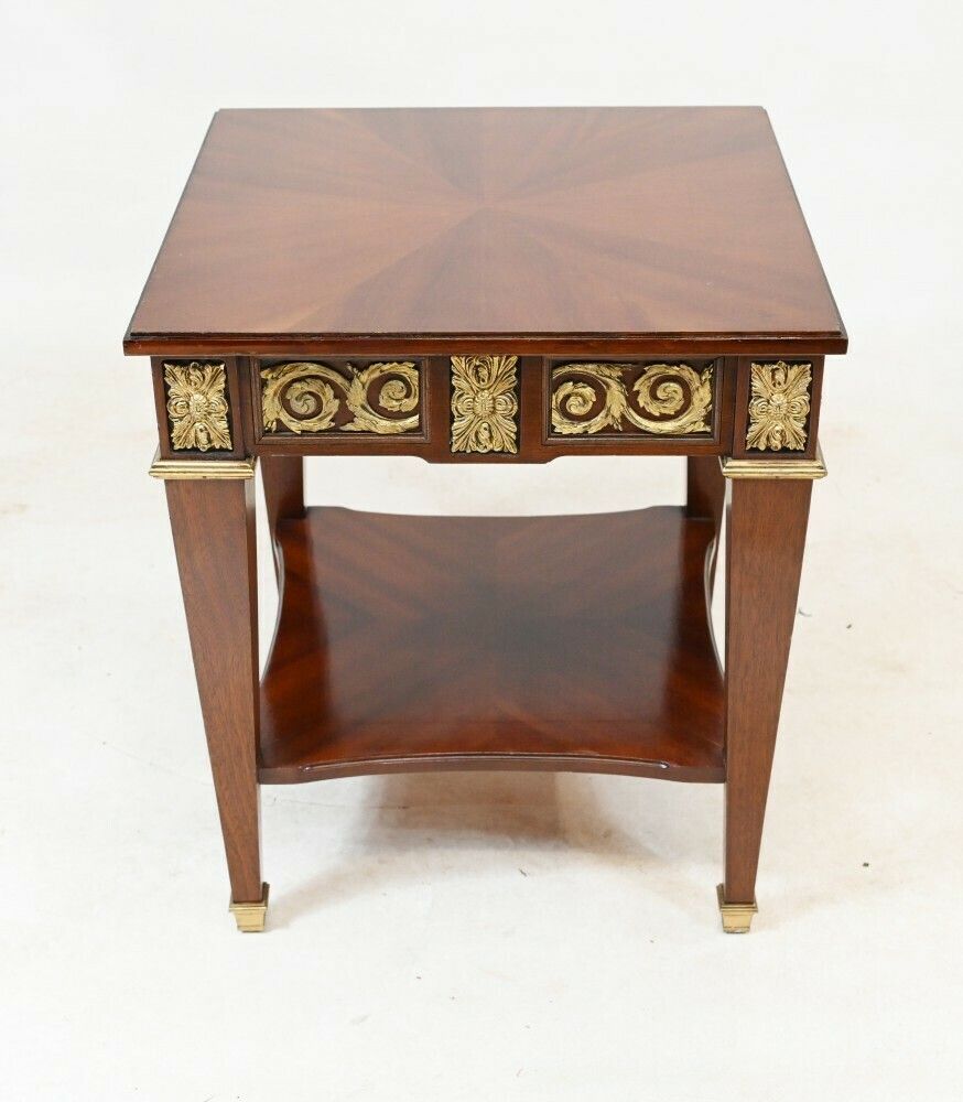 Pair French Side Tables Empire Ocassional photo furniture