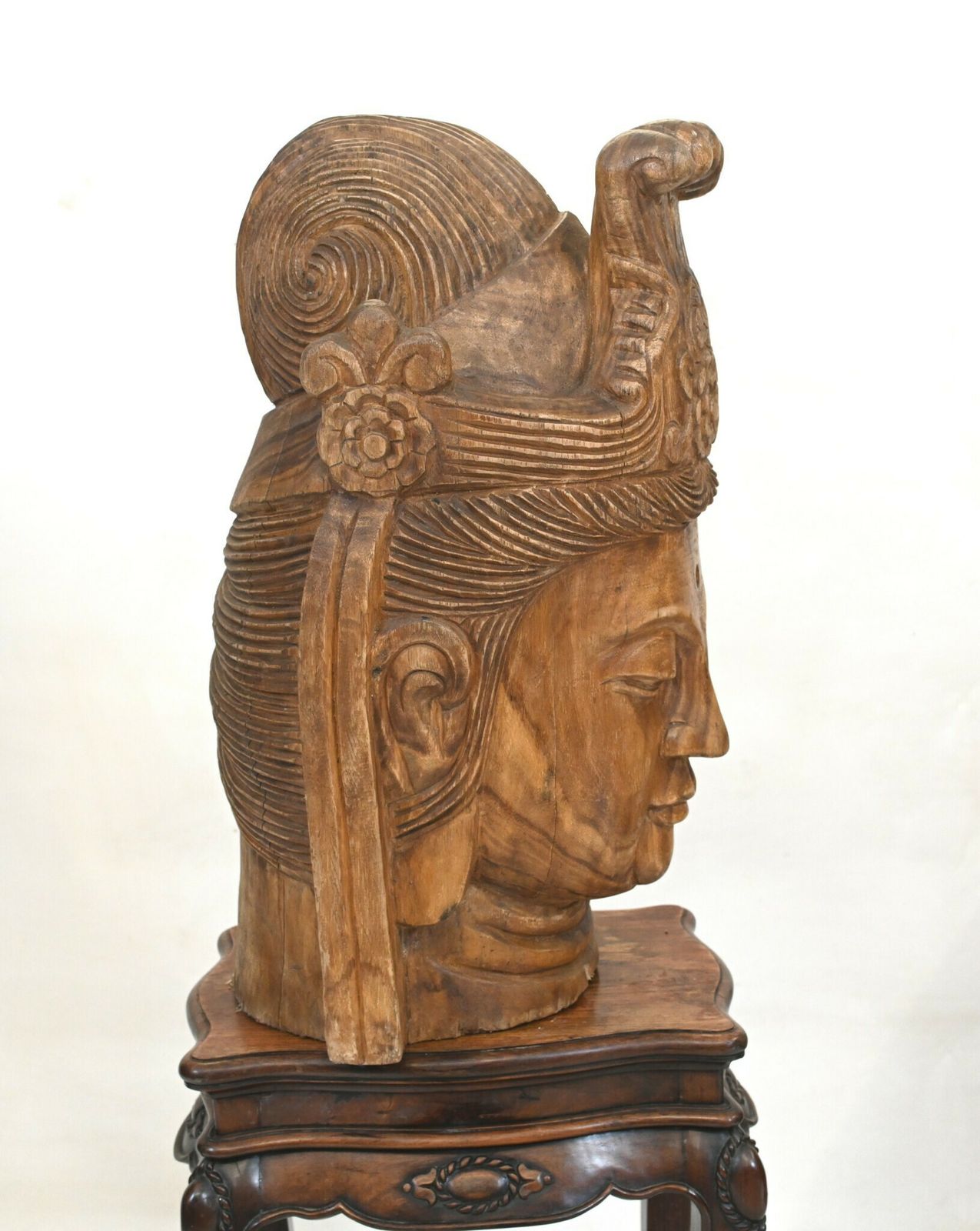 photo furniture Carved Tibetan Buddha Best Statue Buddhist Head Statue