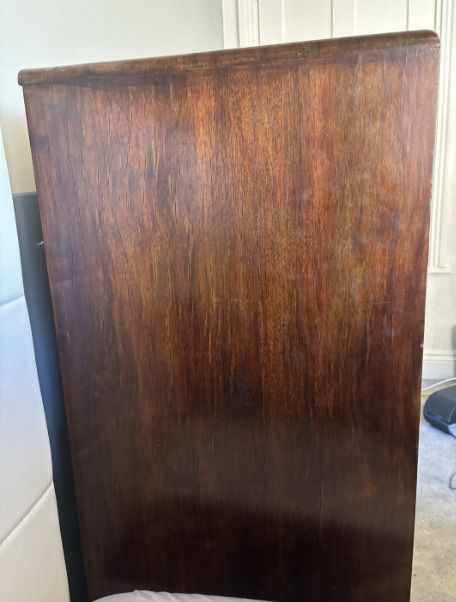 photo vinterior Art Deco Chest Of Drawers   Beautiful Veneer Pattern