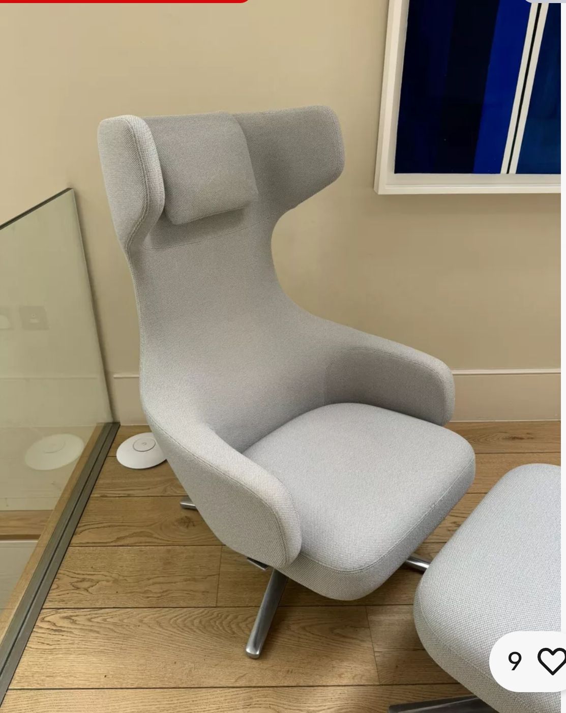 Vitra Grand Repos Lounge Chair Antonio Citterio photo vinterior