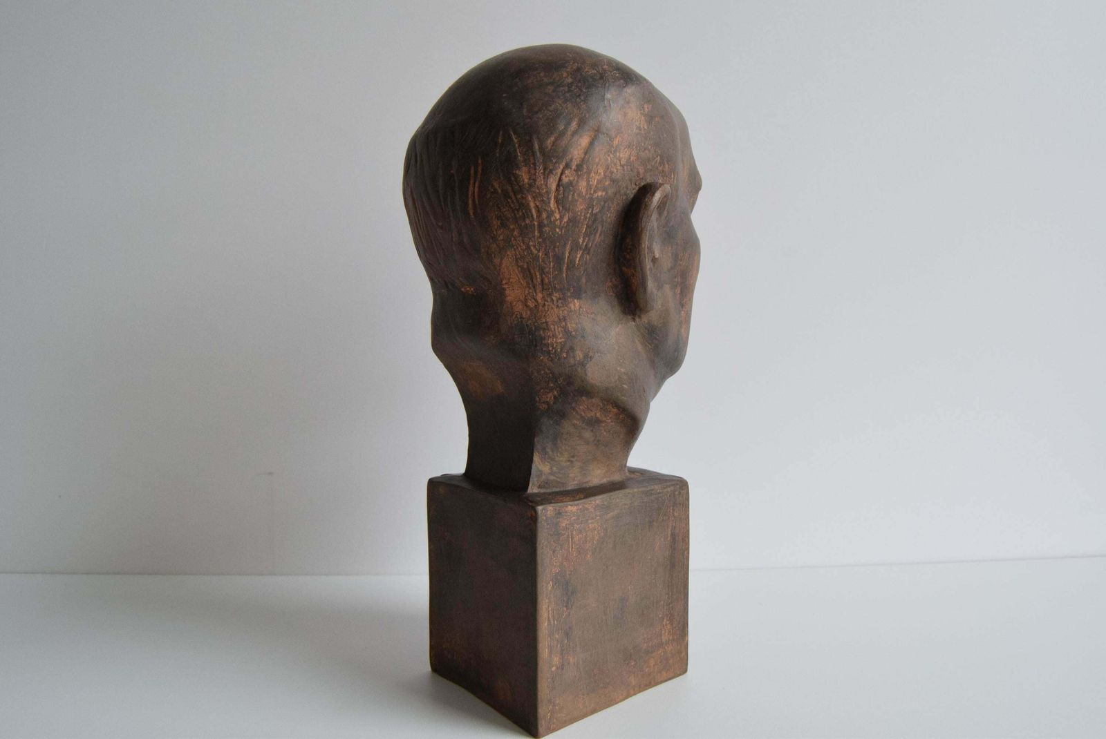 Jan Masaryk Ceramic Bust, Circa 1950's. photo vintage