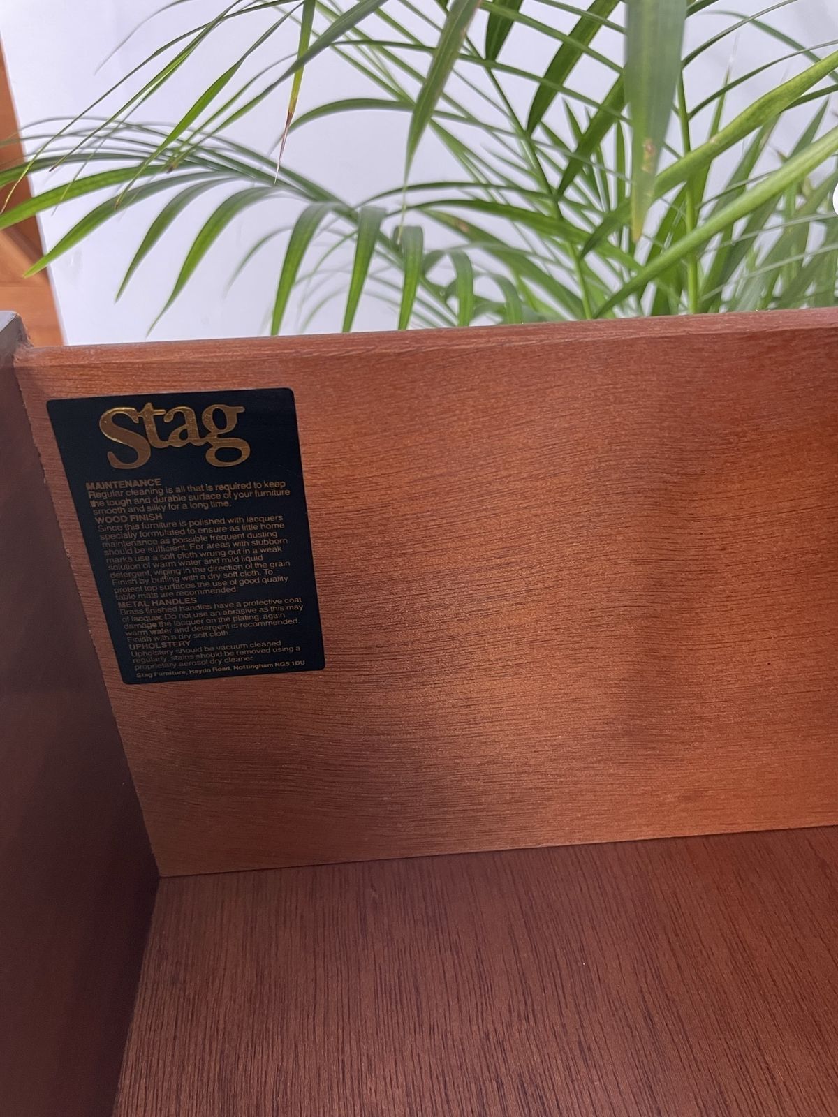 photo furniture Stag Minstrel Set Of 2 Chests Of Drawers Grey