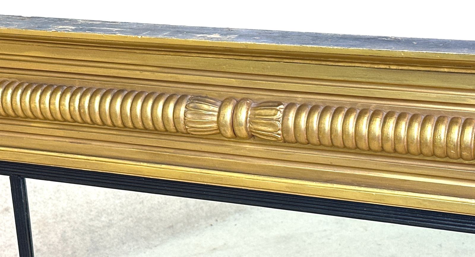 photo for sale Small 19th Century Gilt Overmantle Mirror (England, Circa 1850)