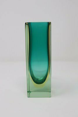 Art Glass Small Vase Attributed To Flavio Poli For Seguso, 1970s photo Home Decor
