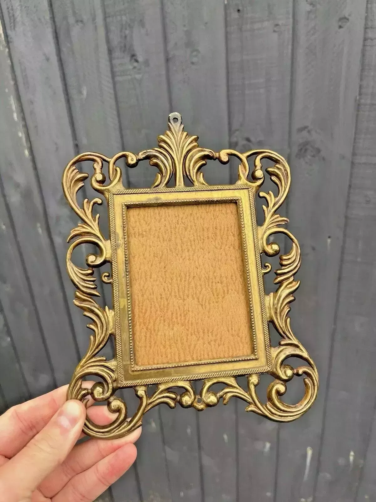 Antique Gilded Ornate Rococo Wall Photo Picture Frame Italian Baroque Beatrice photo vinterior