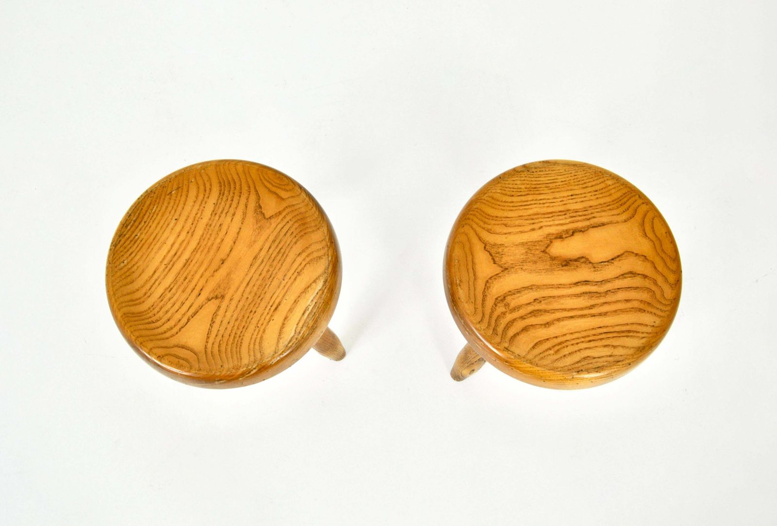 "Berger" Stools By Charlotte Perriand, 1950s, Set Of 2 photo Furniture