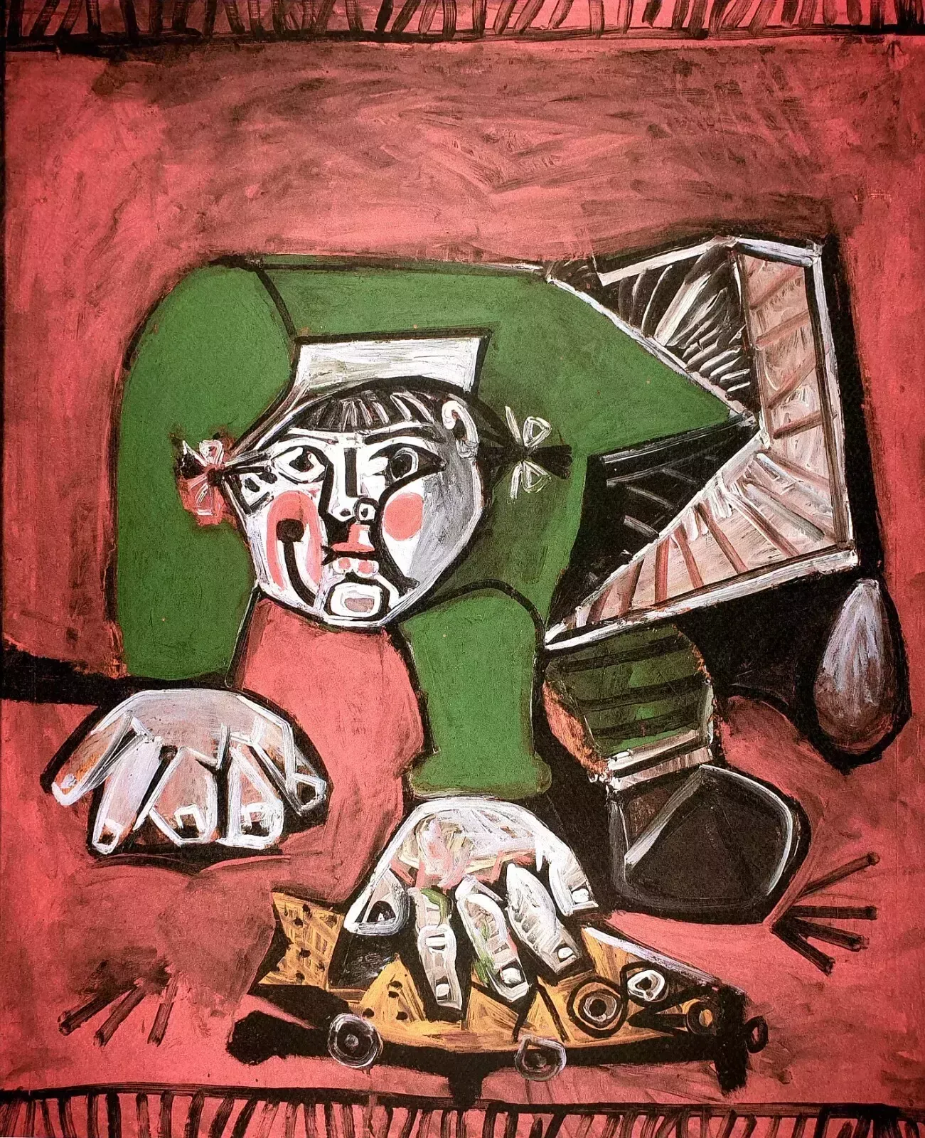Pablo Picasso, Paloma With Celluloid Fish, Plate Signed Lithograph