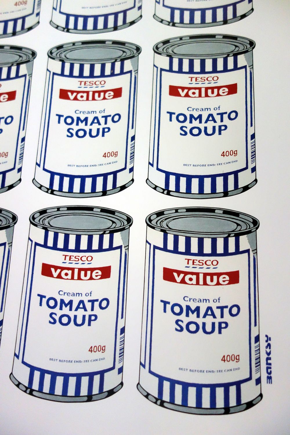 Banksy Soup Cans Poster photo Art