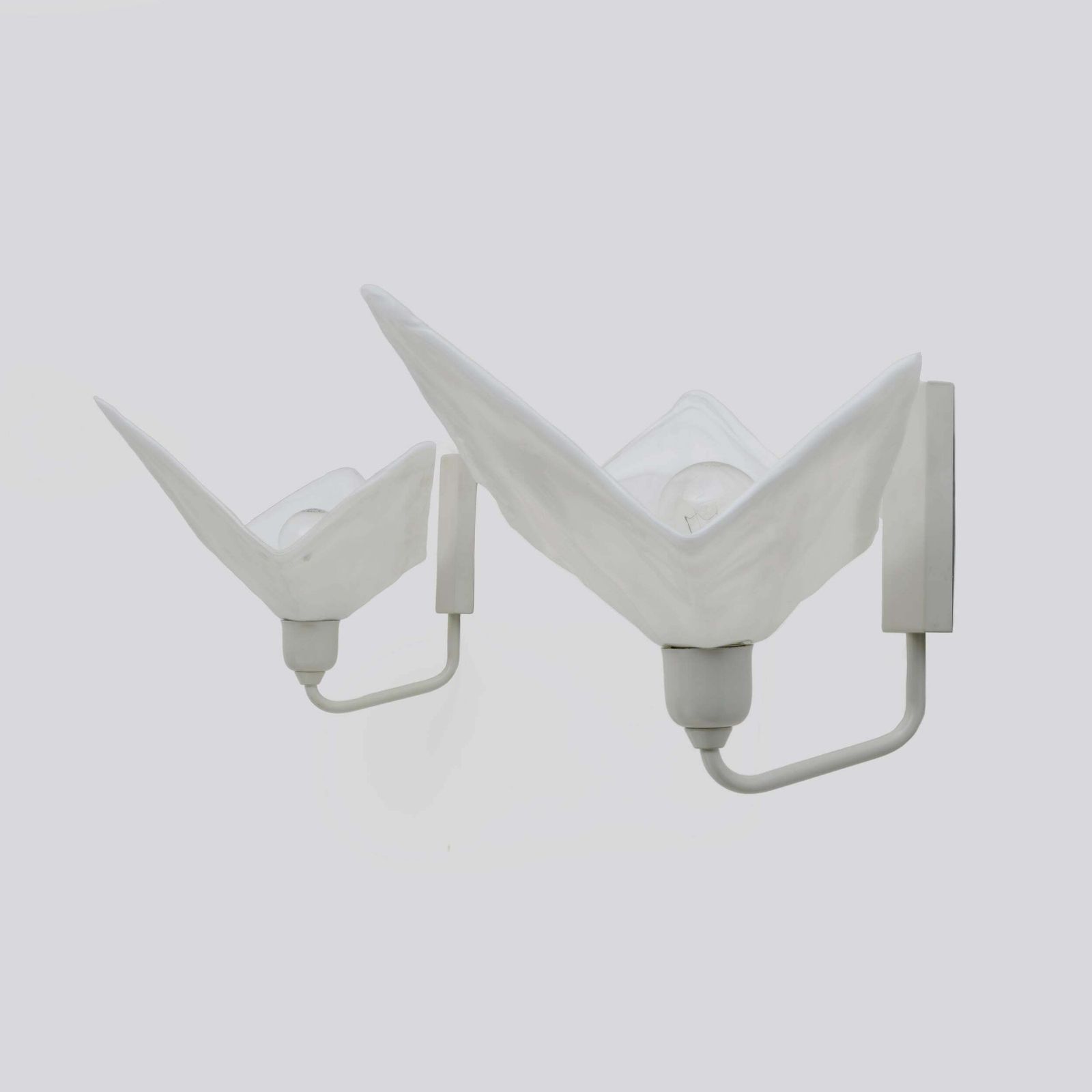 Pair Of Murano Glass Wall Lamps By La Murrina, 1980 photo furniture