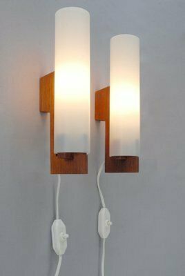 Model 719 Wall Lamps By Uno & östen Kristiansson For Luxus Vittsjö, Sweden, 1960s, Set Of 2 photo furniture