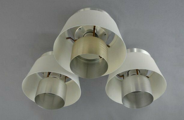 Tivoli Ceiling Lamps By Jorn Utzon For Nordisk Solar Compagni, Denmark. Set Of 3 photo for sale