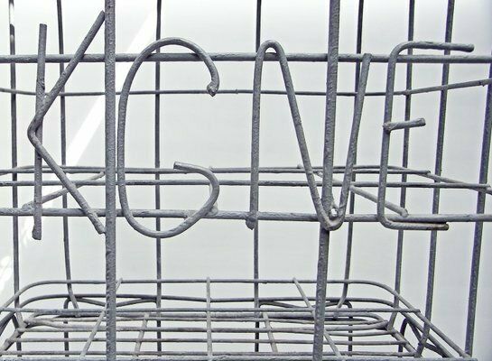 photo furniture Vintage Bottle Cages, 1960s, Set Of 7