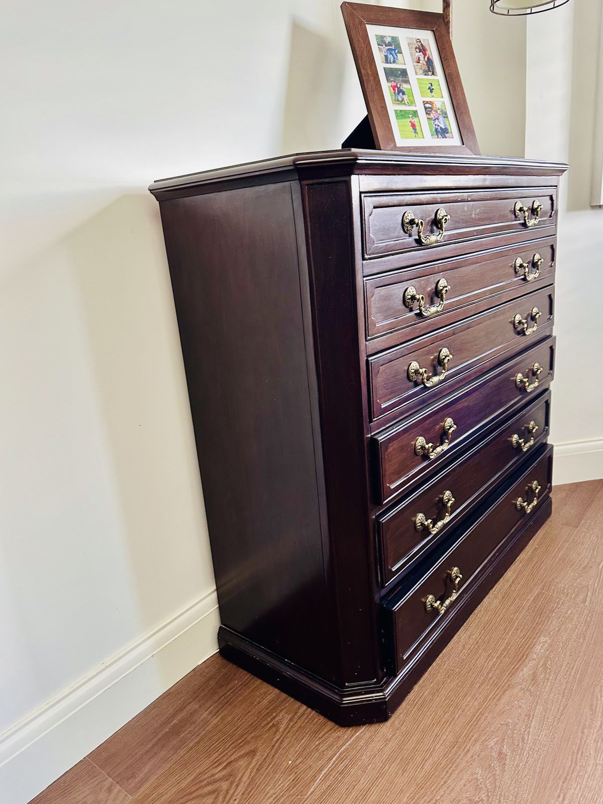 Solid Sheesham Wood Chest Of Drawer photo Furniture
