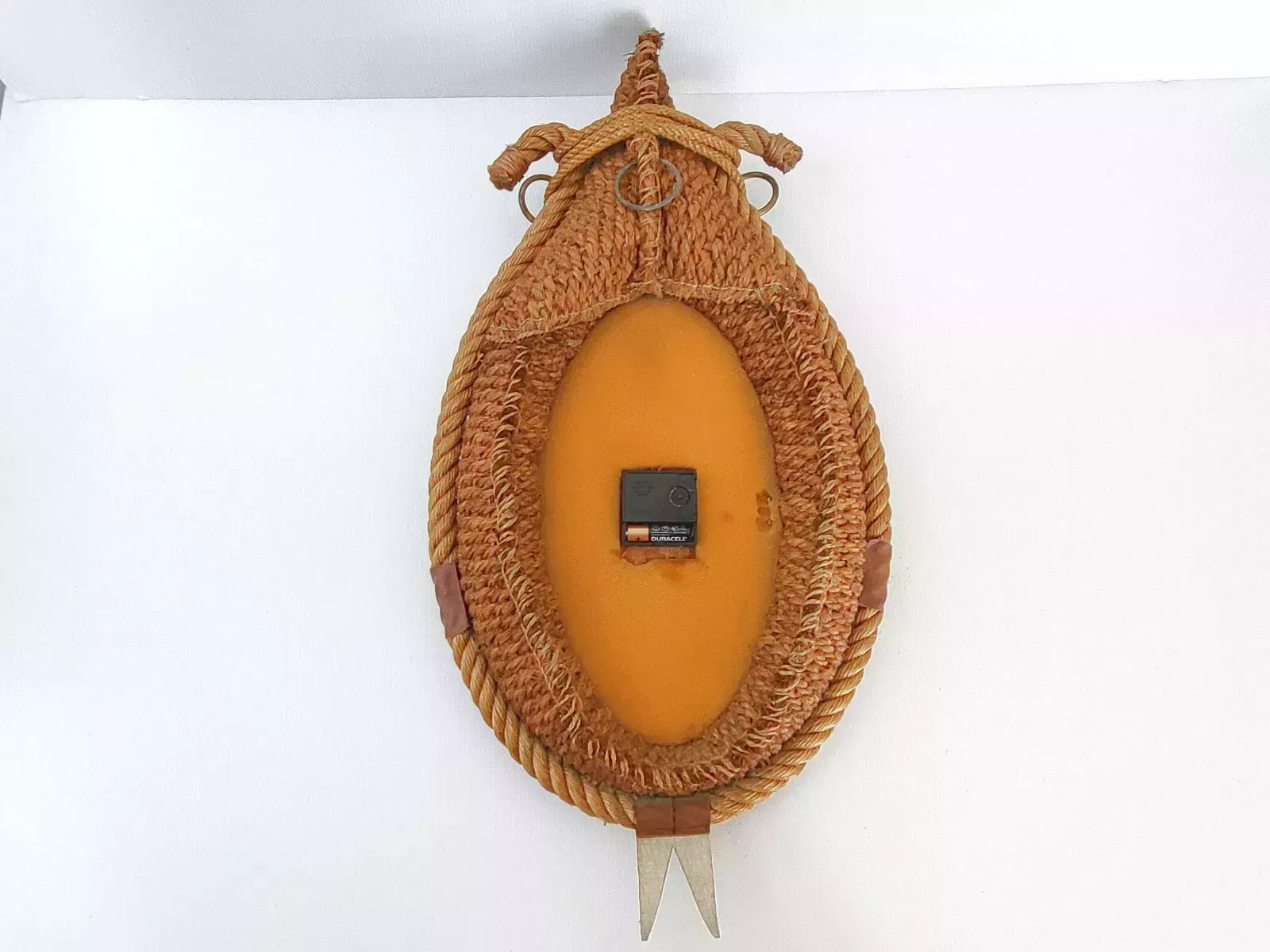 photo furniture 1970 Wall Pendulum Clock In Carrez Rope Dlg Audoux Minet 70s 70s