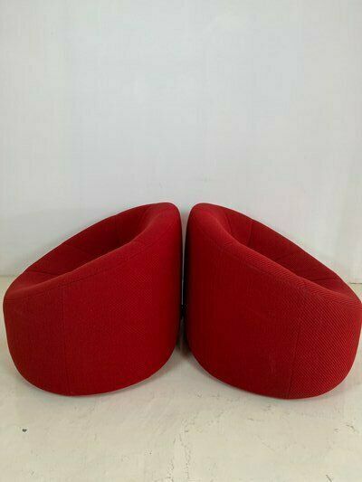 Pumpkin Armchairs By Pierre Paulin For Ligne Roset, 1970s, Set Of 2 photo 8097.0