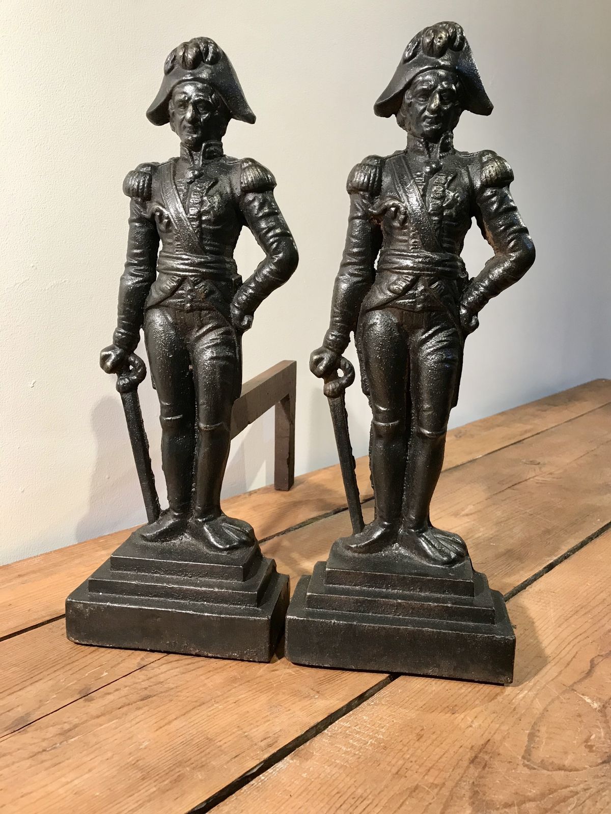 Lord Nelson Vintage Fire Dogs, 1980s