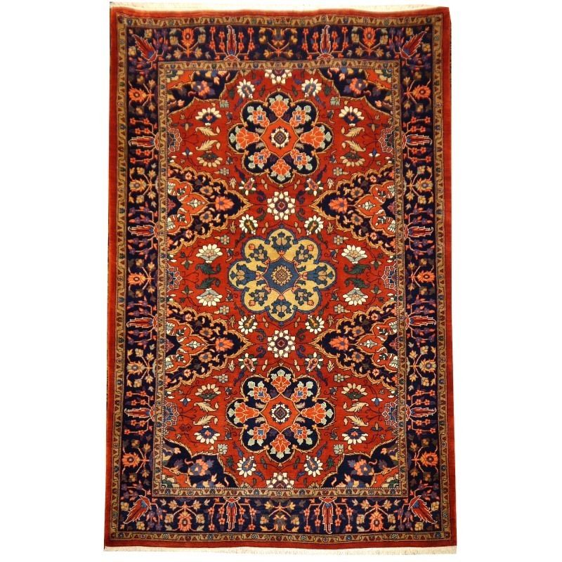 Fine Hand Knotted Heritage Accent Wool Rug 261 X 172 Cm