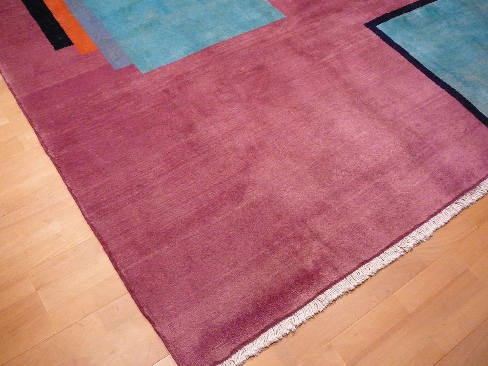 Textiles 09534 Sultanabad Art Deco Vintage Rug 8.3 X 6.6 Ft / 254 X 200 Cm photo
