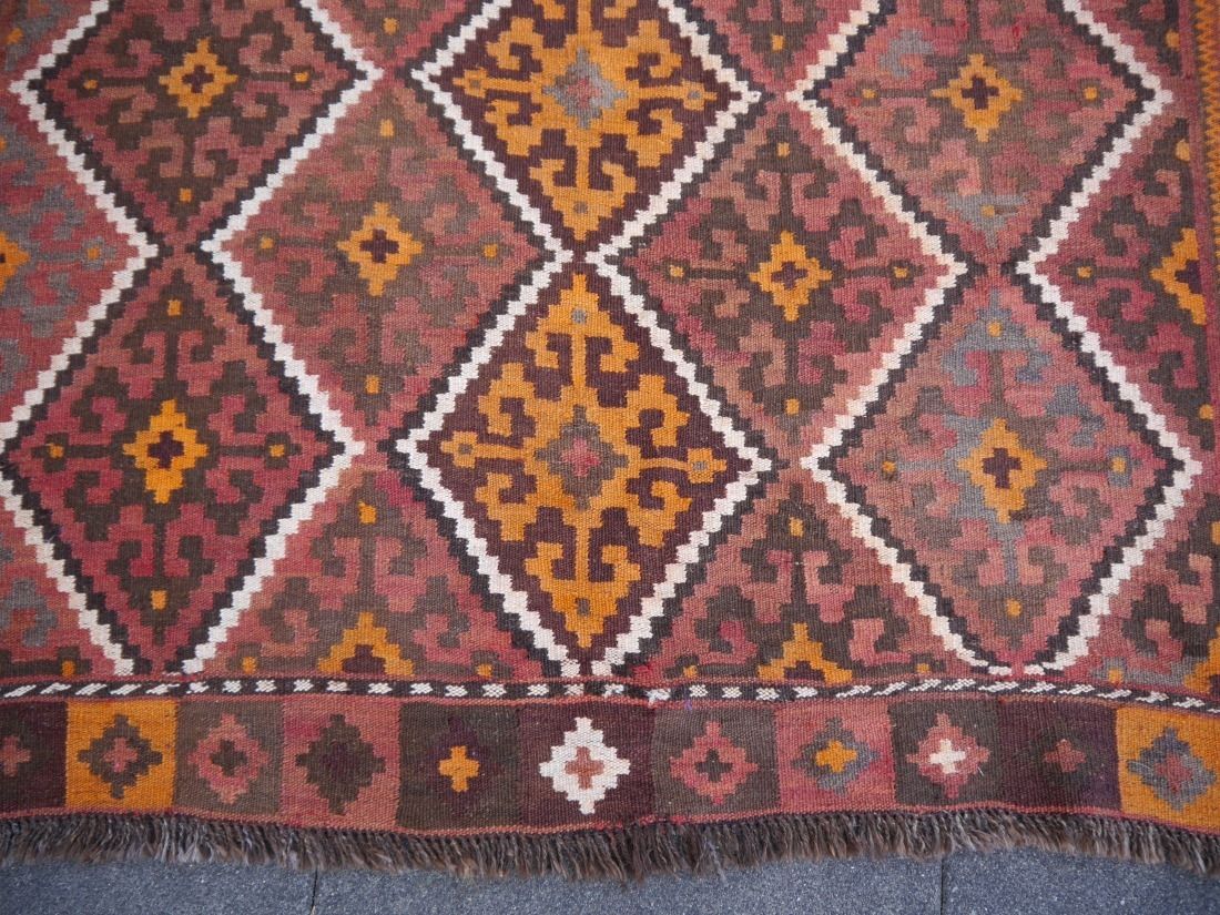 Oversized Vintage Kilimkleed 363 X 153 Cm | 12 X 5 Ft photo for sale