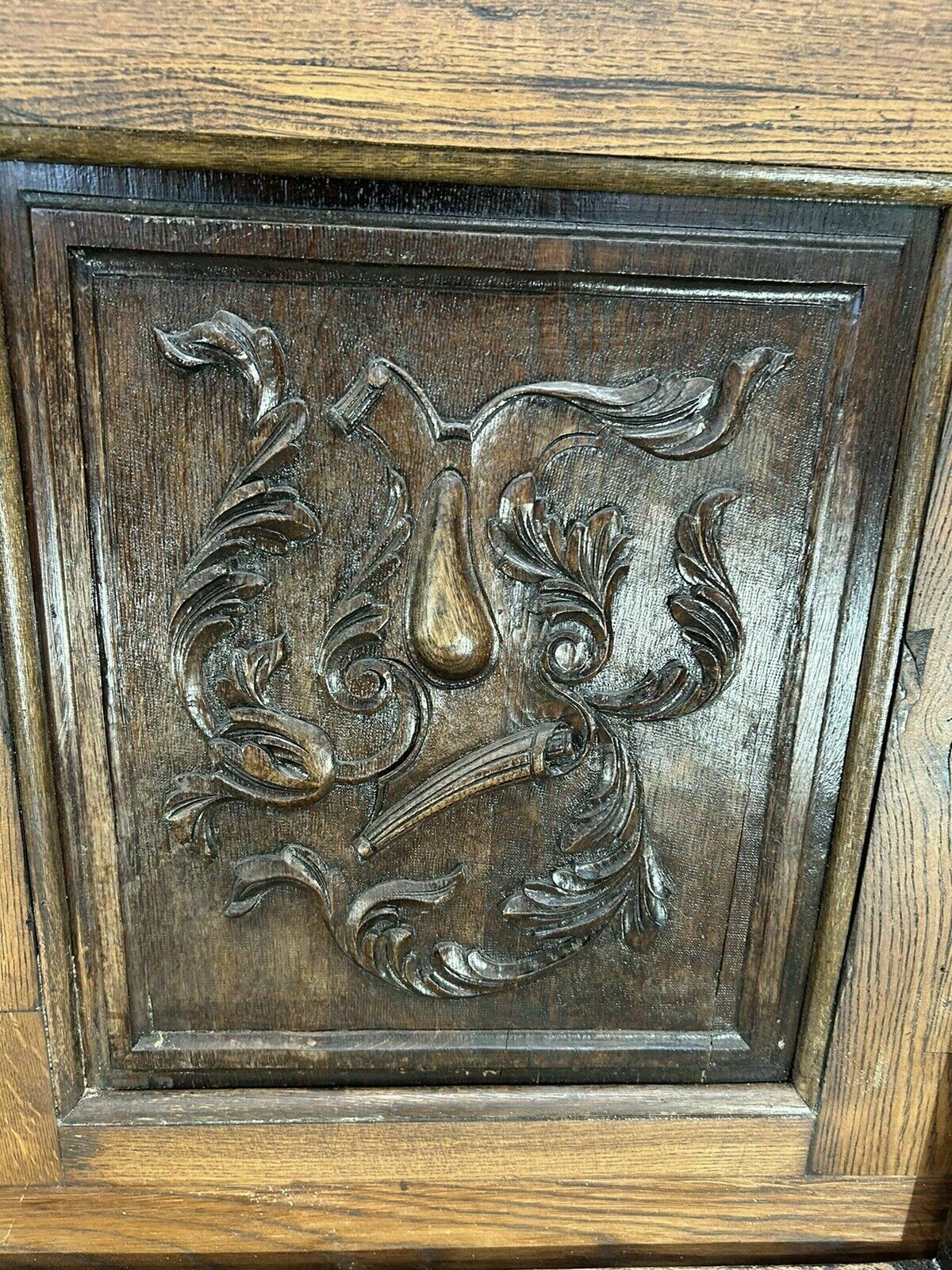 Arched Solid Oak Doors Frame Reclaimed Period Double French Antique Set Leaded photo 4661.0
