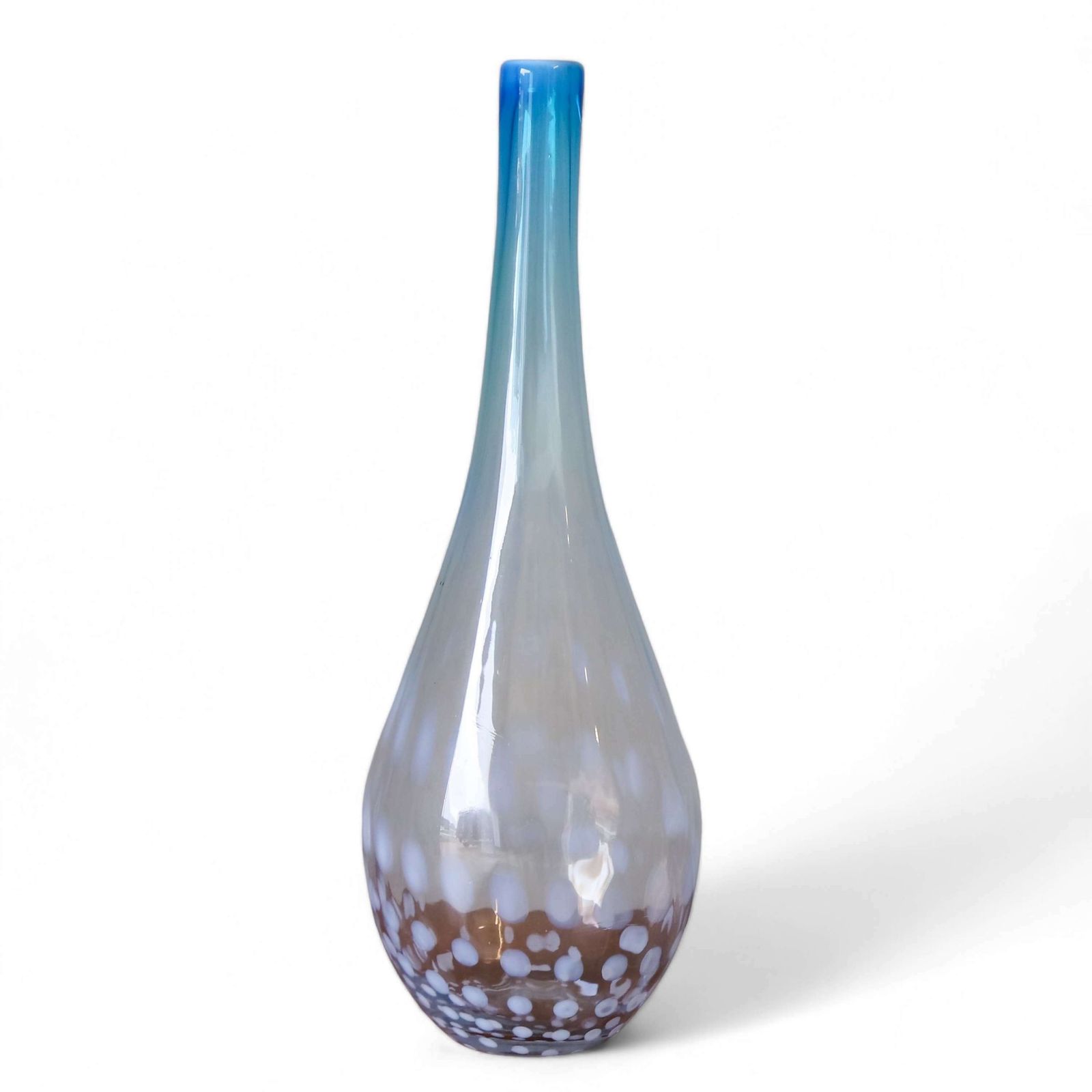 Italian Mid 20th Century Spill Vase   In The Manner Of Murano