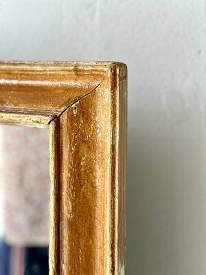 photo vintage Vintage Spiegel Met Beukenhouten Lijst