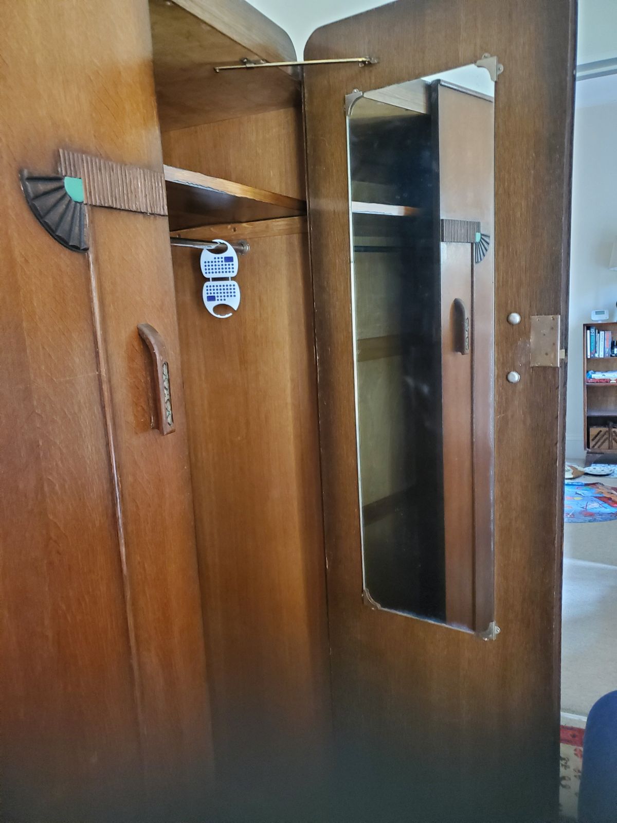 Art Deco Wardrobe photo vintage