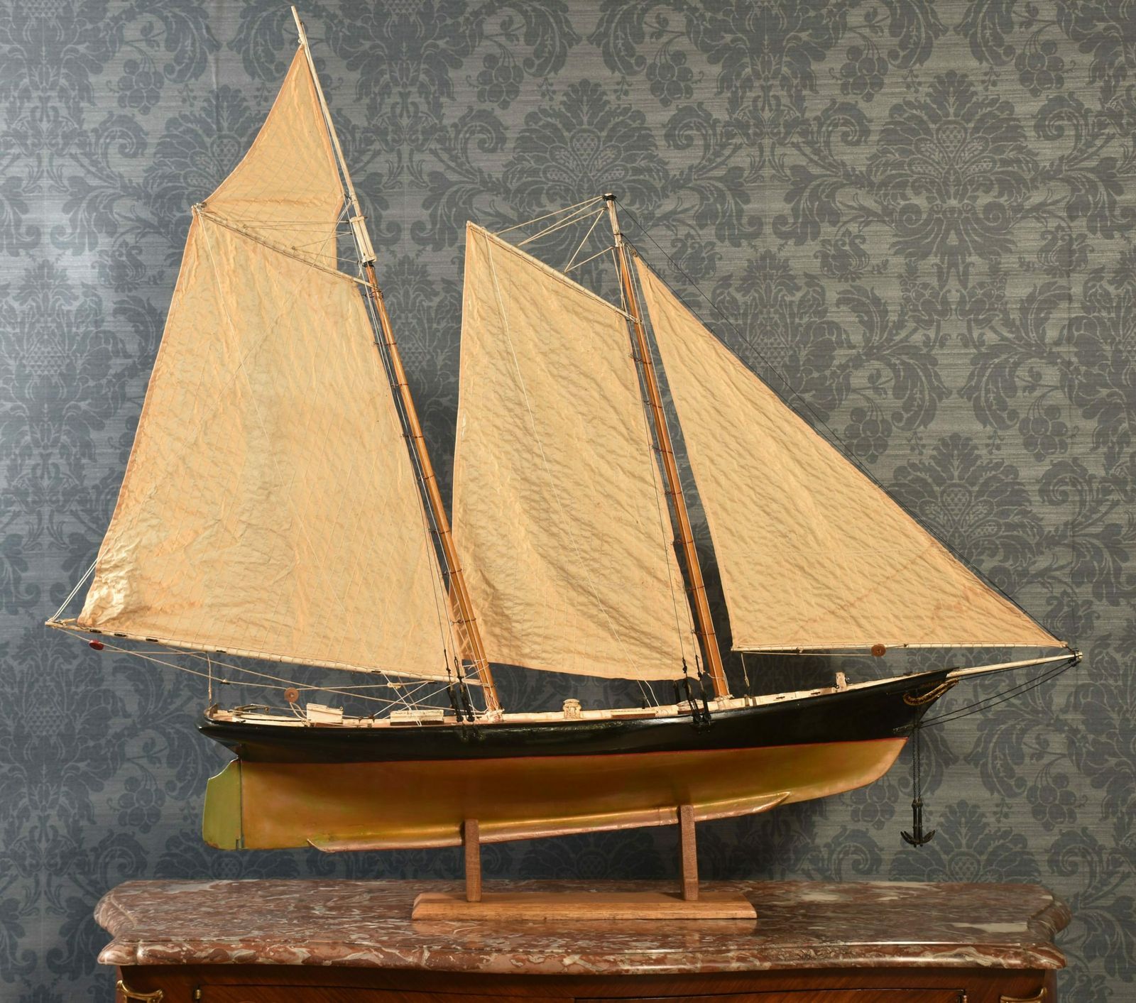 photo furniture Model Of A Racing Yacht