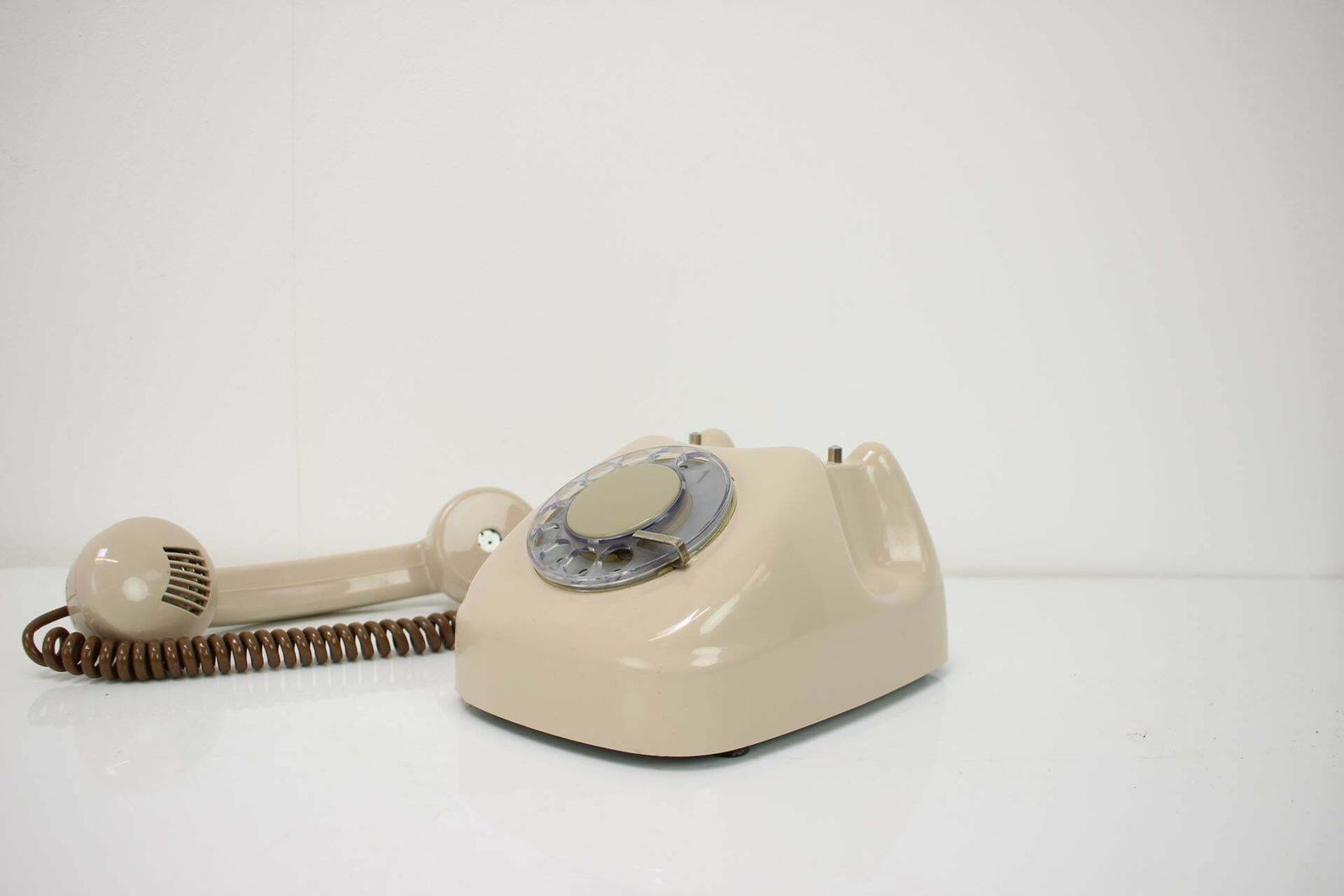 Mid Century Design Telephone By Tesla, 1979, Czechoslovakia photo for sale