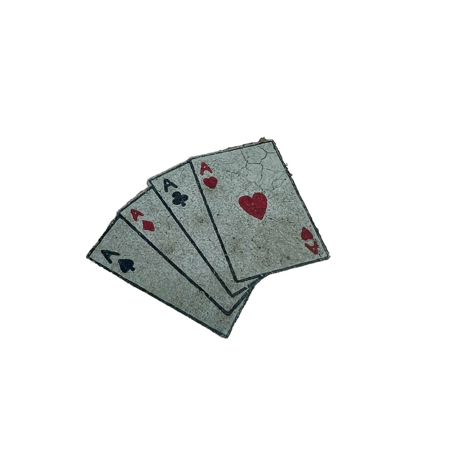Vintage Playing Cards Storage Tin   Poker Cards   Bridge   Games   Home Decor photo for sale
