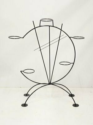Mid Century Steel Flower Stand, 1960s photo 153.0