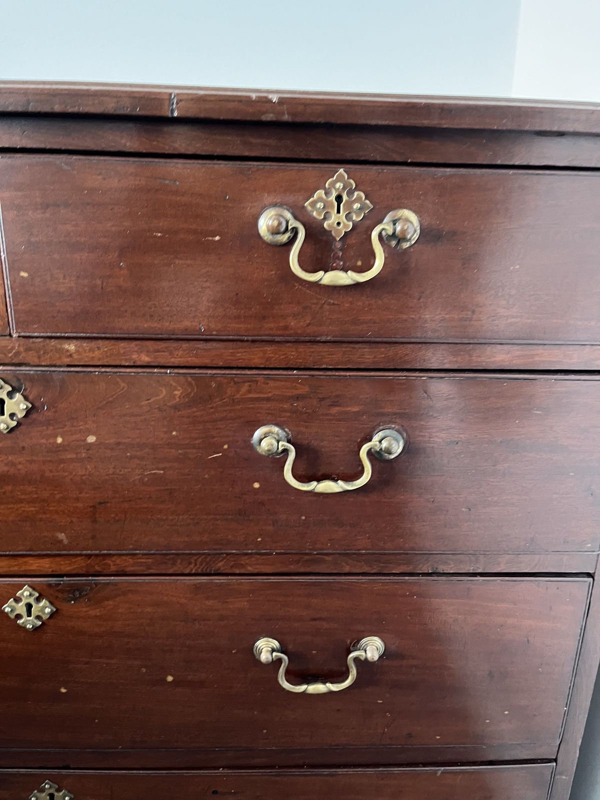 Mid Victorian  Mahogany Chest Of Drawers photo for sale