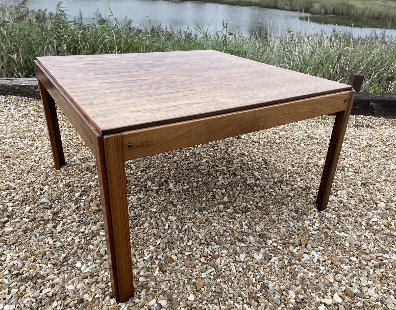 Furniture Midcentury Plexus Coffee Table By Illum Wikkelso For Silkeborg Of Denmark photo