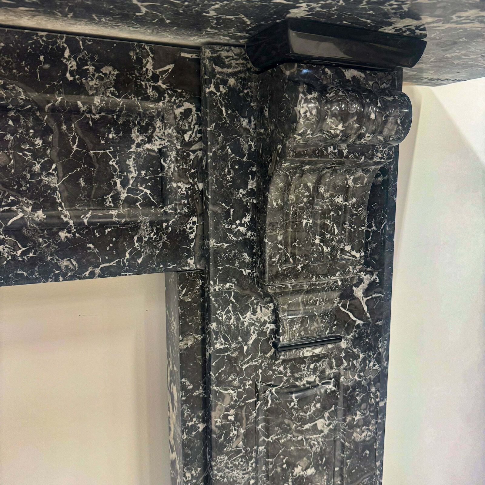 photo furniture Antique Victorian St Anne's Marble Fireplace Surround | Pair Available