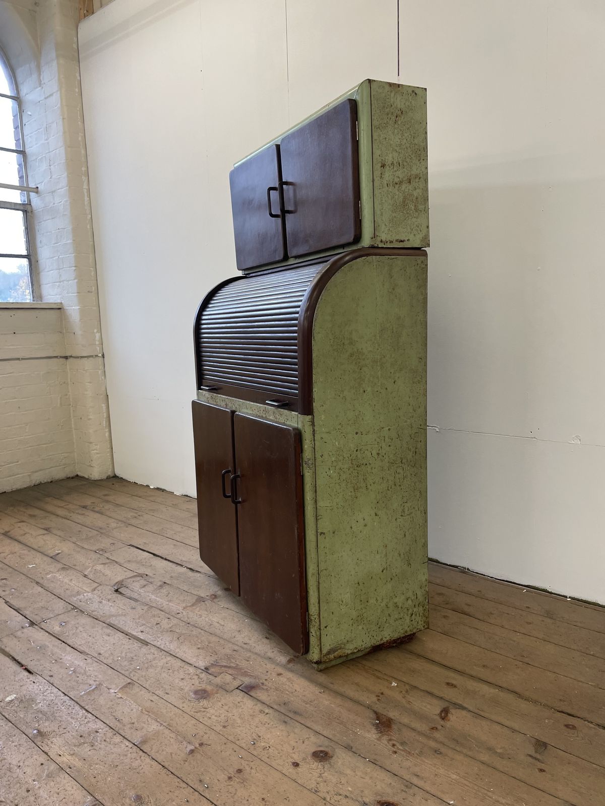 Rare Steel Metal Cabinet 1930s Deco Rare photo Furniture